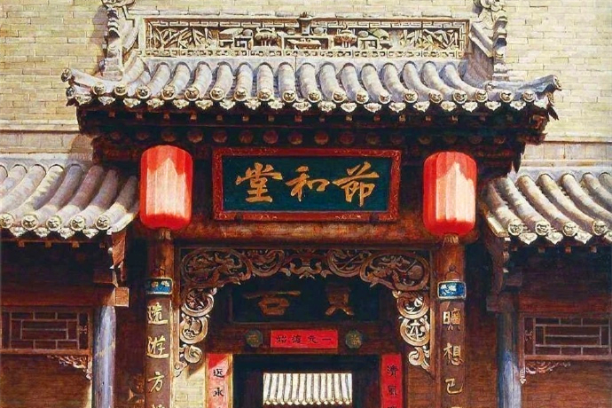 中式建筑，中國傳統(tǒng)老宅院