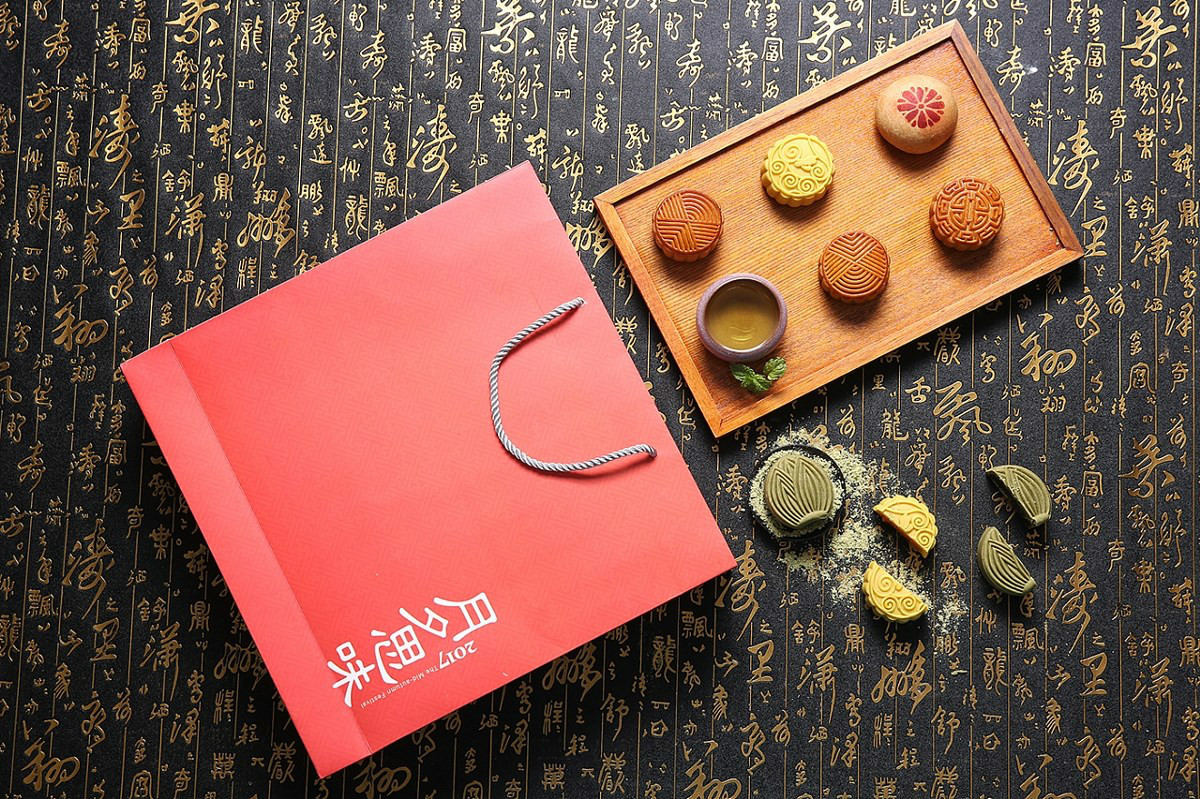 中秋月餅禮盒設(shè)計(jì)，唯美中國風(fēng)食品包裝設(shè)計(jì)