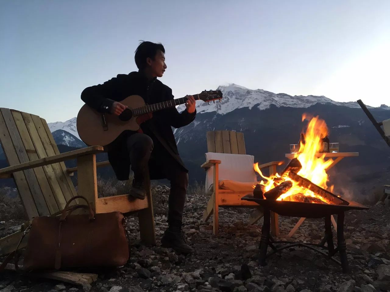 云階·格蘭平營地，踩著云一步步登上哈巴雪山