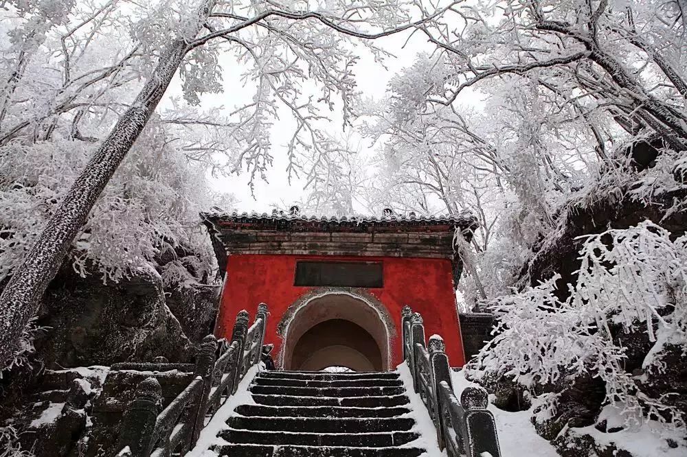 武當(dāng)山雪景攝影：雪后武當(dāng)是仙山