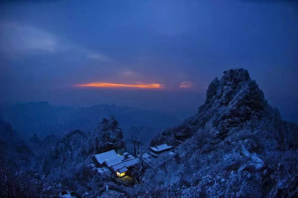 武當(dāng)山雪景攝影：雪后武當(dāng)是仙山