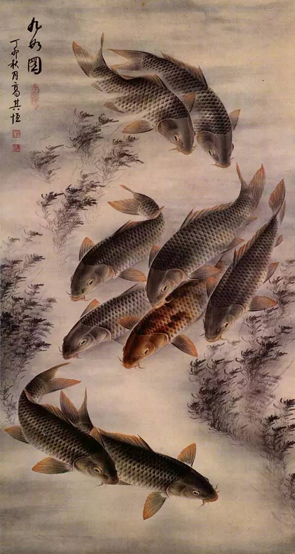 超逼真的詩(shī)意國(guó)畫魚：令人驚嘆的如魚得水