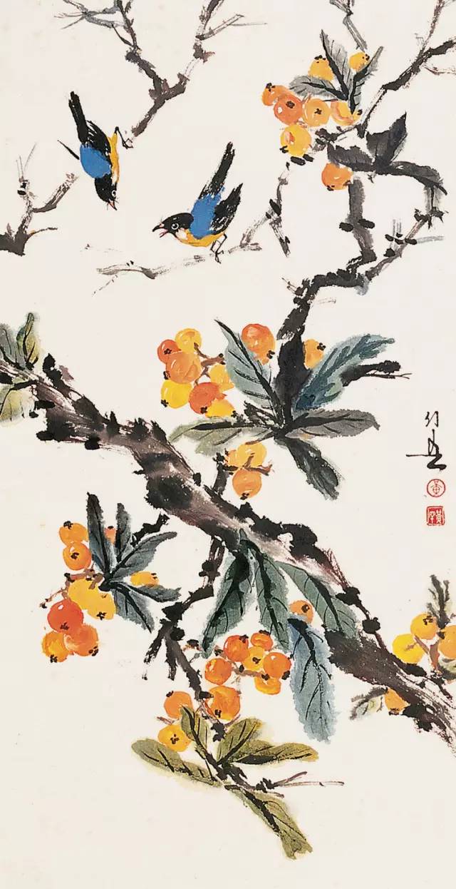 中國國畫藝術(shù)：絕美花鳥國畫圖片