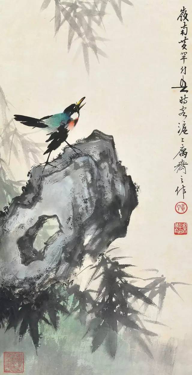 中國(guó)國(guó)畫藝術(shù)：絕美花鳥國(guó)畫圖片