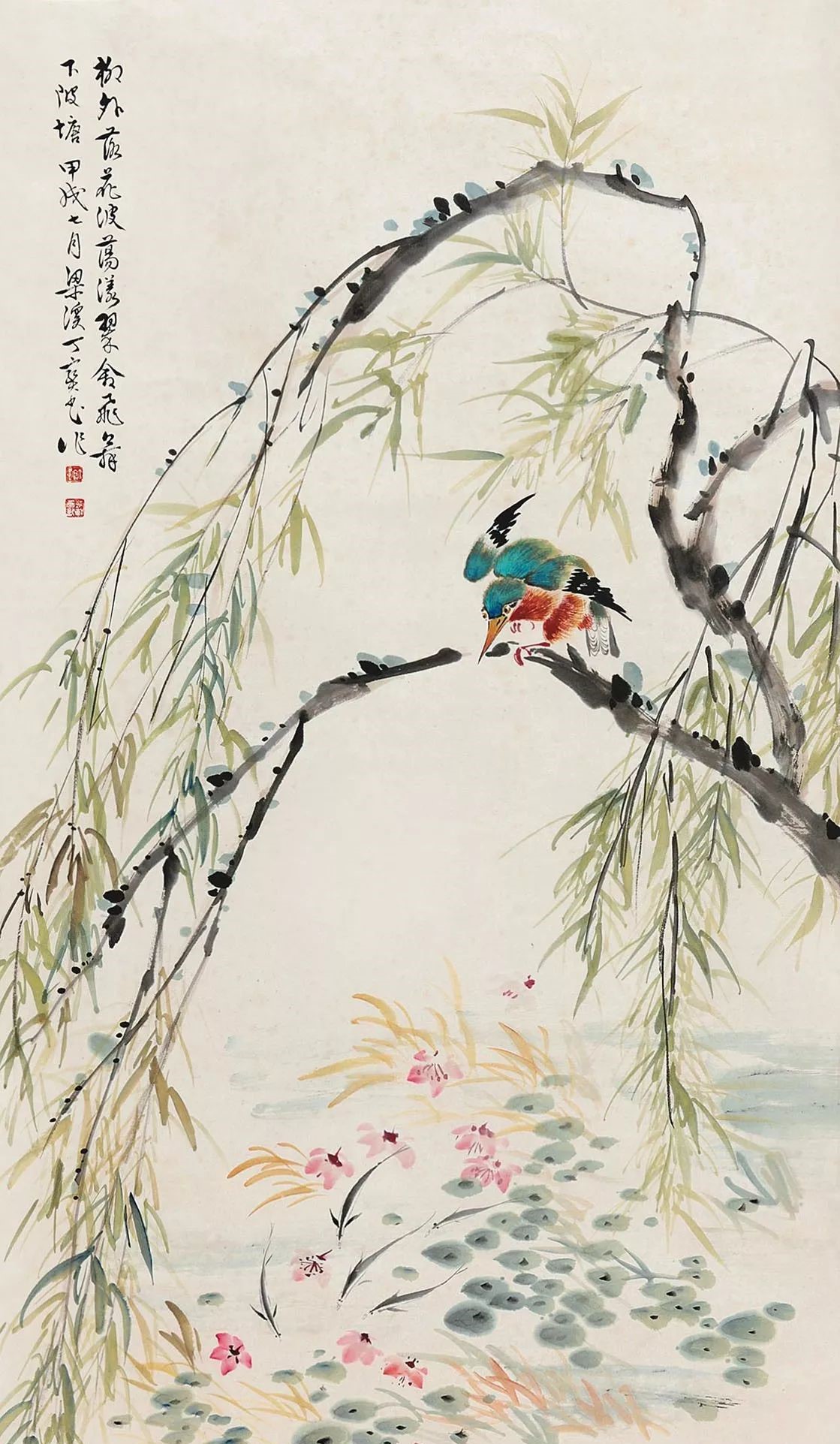 唯美精致的國畫：丁寶書花鳥作品欣賞