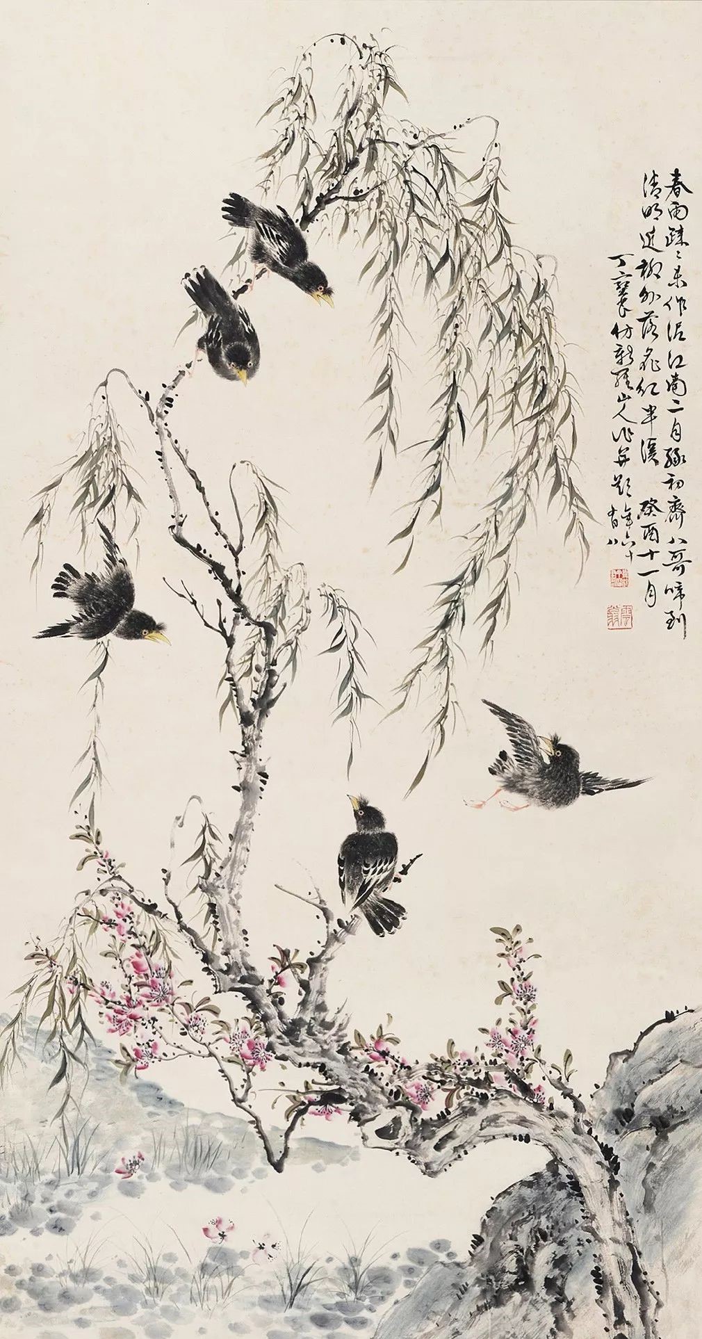 唯美精致的國(guó)畫(huà)：丁寶書(shū)花鳥(niǎo)作品欣賞