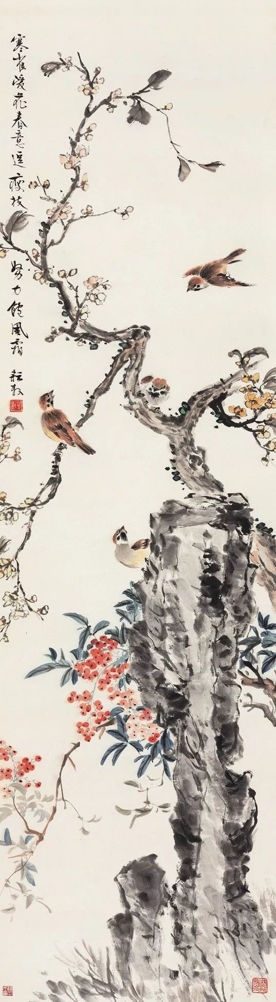 唯美精致的國畫：丁寶書花鳥作品欣賞