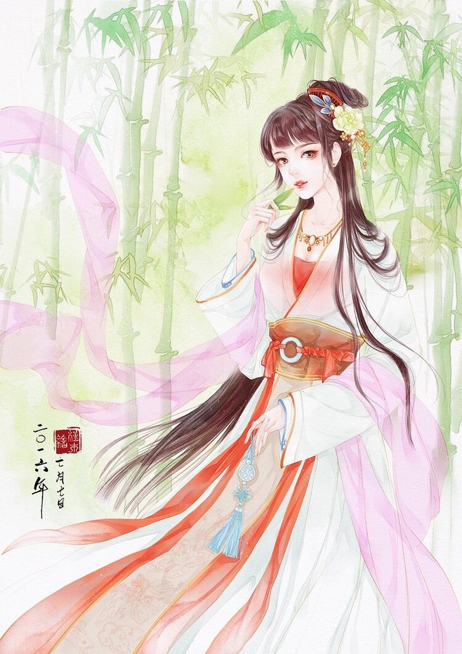 超美古風(fēng)女子圖集(38張)，高清古風(fēng)圖片欣賞